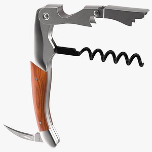 Waiters Corkscrew Wood Handle