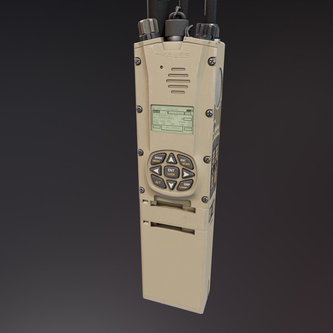 AN PRC148F Tactical Radio Model - TurboSquid 2385475