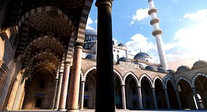Suleymaniye Mosque Full Detail