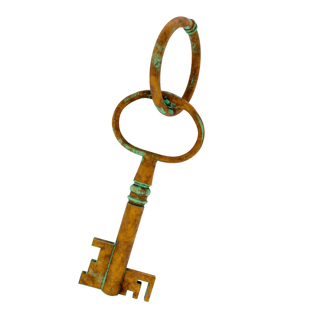 Rusty Iron Key 3dmodel 3D Model - TurboSquid 1977730