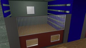 Horse Stable 3D model