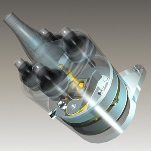 3d model of delco parts