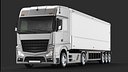 Detailed Transporter Box Truck