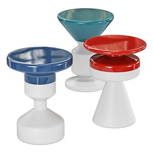 3D roche bobois waterline cocktail table