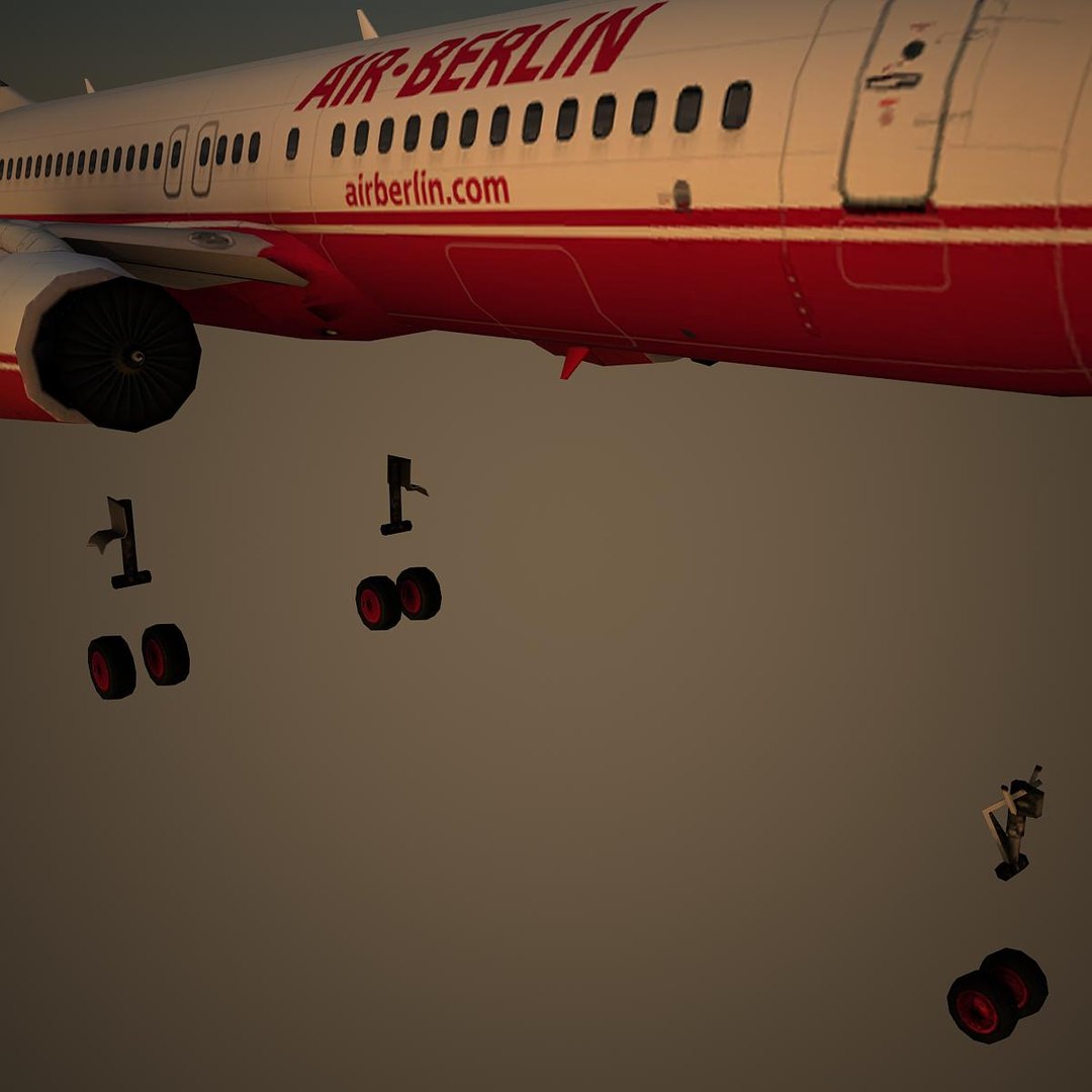 3d Model Boeing 737-800 Ber