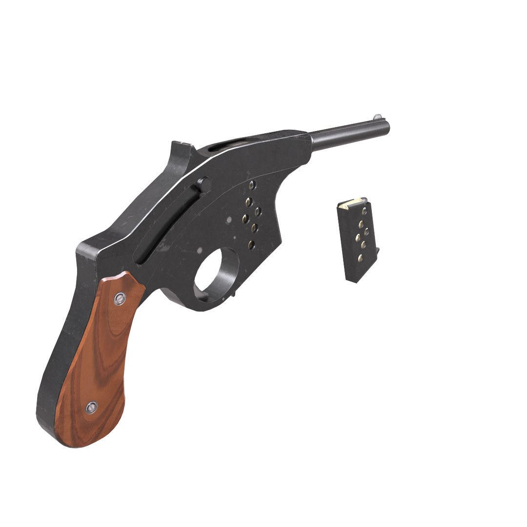 weapon 3d obj