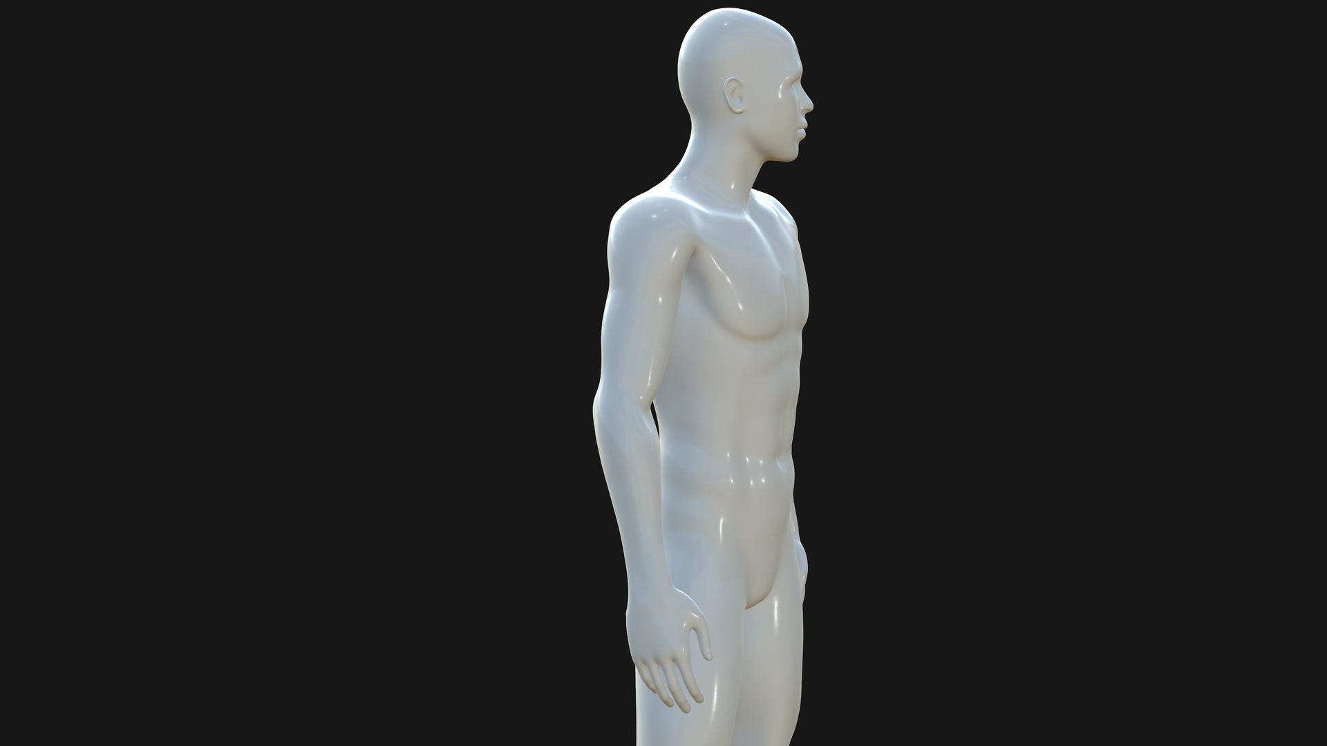 3d Model Male Mannequin Realistic Turbosquid 1878234