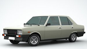 Fiat 131 1981 3D model