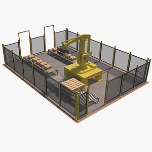 Palletizing Cell Scene 01