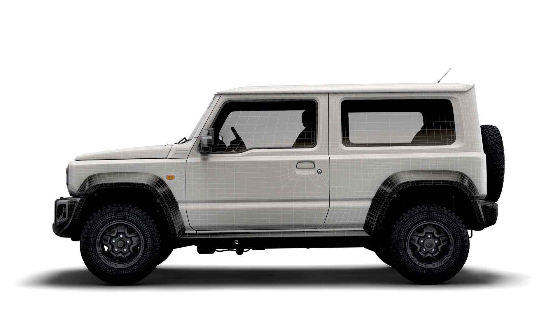 Suzuki jimny jc long 3D model - TurboSquid 1708013