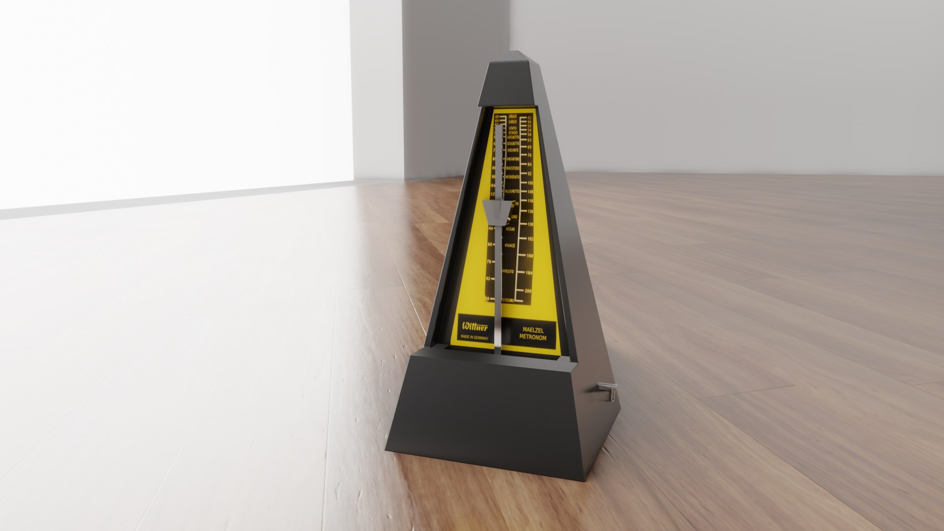 Free 3D Music Metronome TurboSquid 1445619