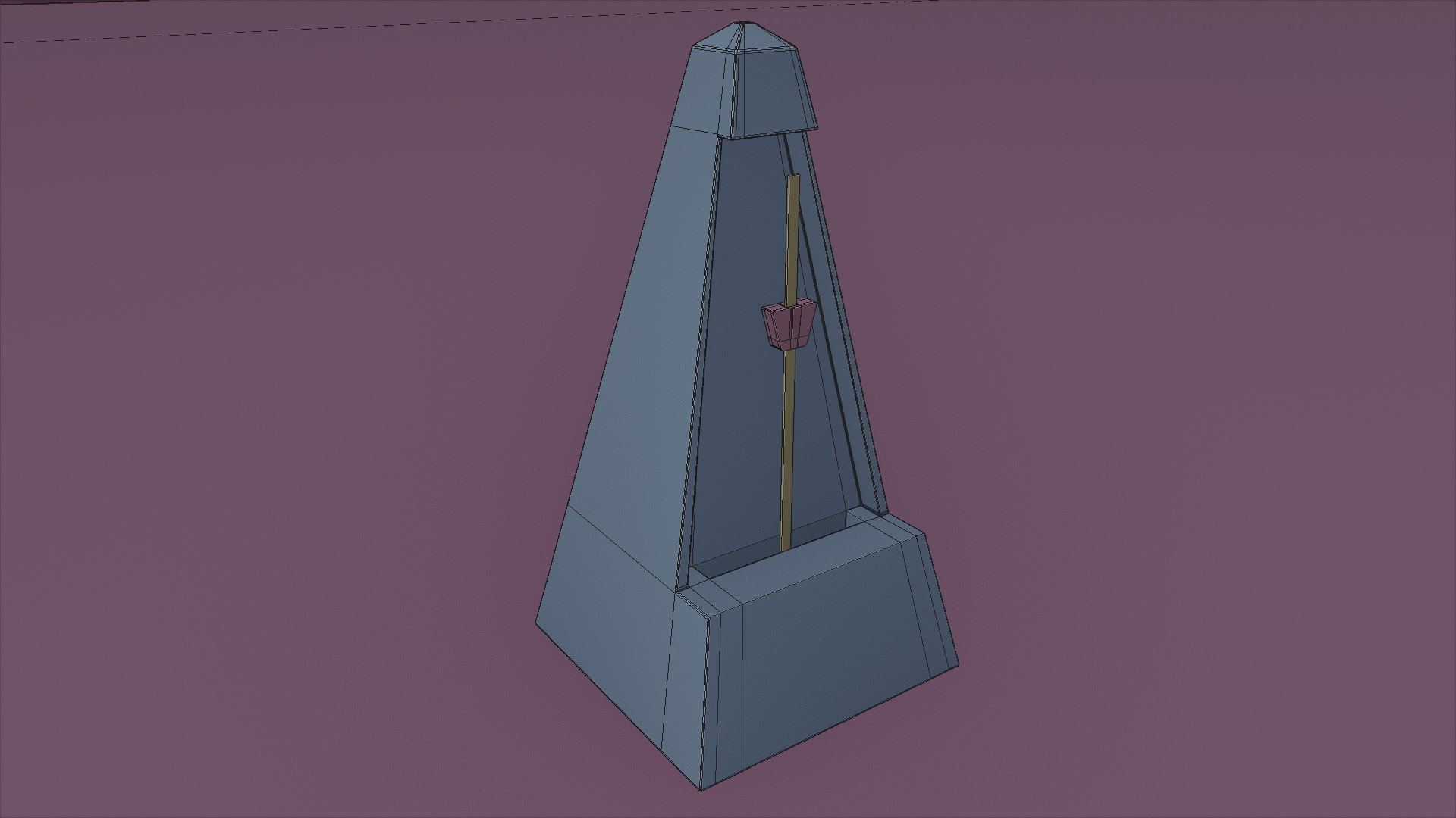 Free 3D Music Metronome TurboSquid 1445619