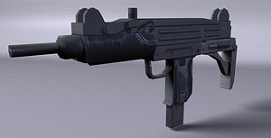 imi uzi 3d model