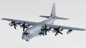 Lockheed AC-130J Ghostrider 3D model