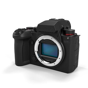 3D model Panasonic Lumix S5 IIX Mirrorless Camera