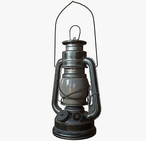 3D Kerosene Lamp PBR Game Ready model - TurboSquid 1763738