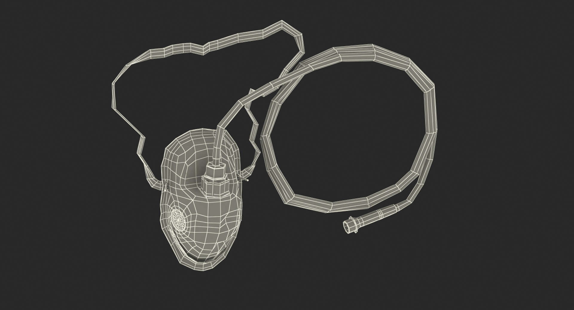 Oxygen Mask Cylinder 3D Model - TurboSquid 1537546