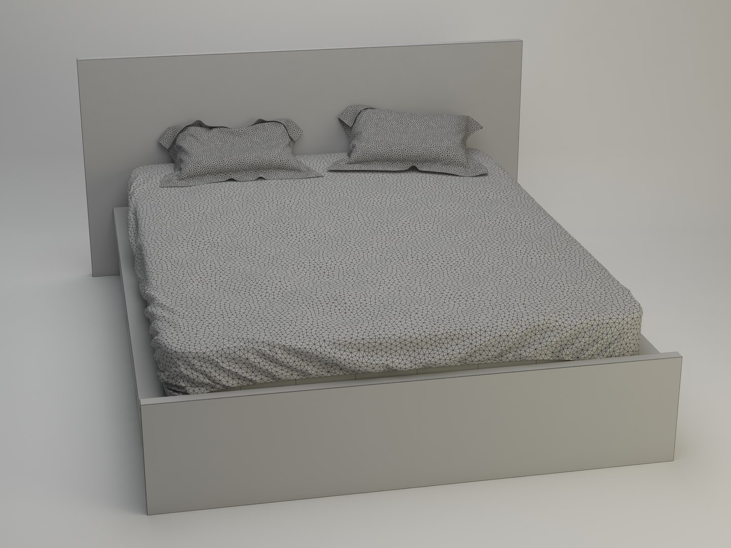 Bed Bedroom Furniture 3d Model