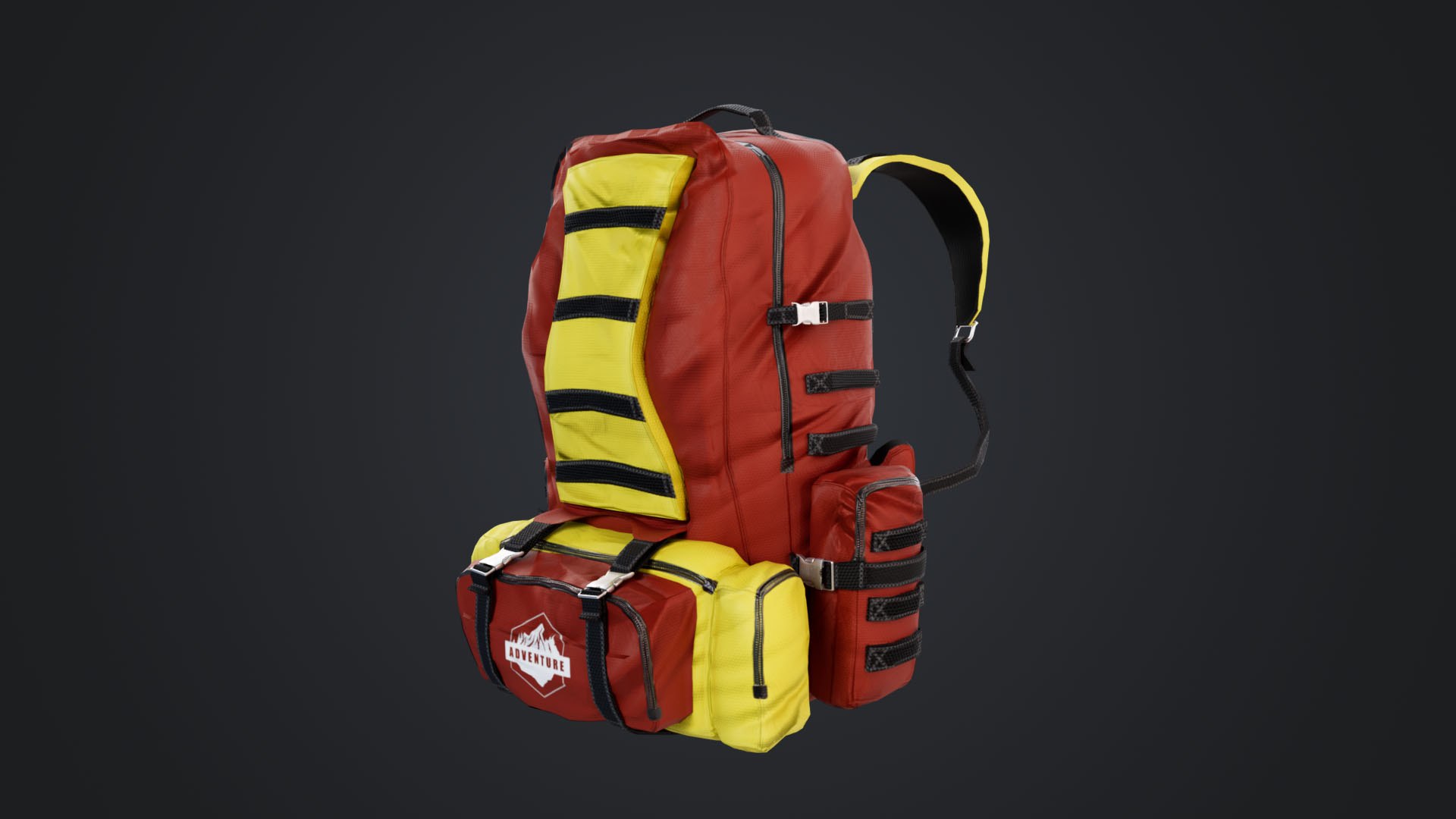 3D Backpack Model - TurboSquid 2232597