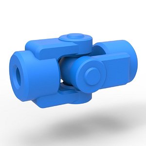 3D Cardan shaft joint Scale 1 to 25