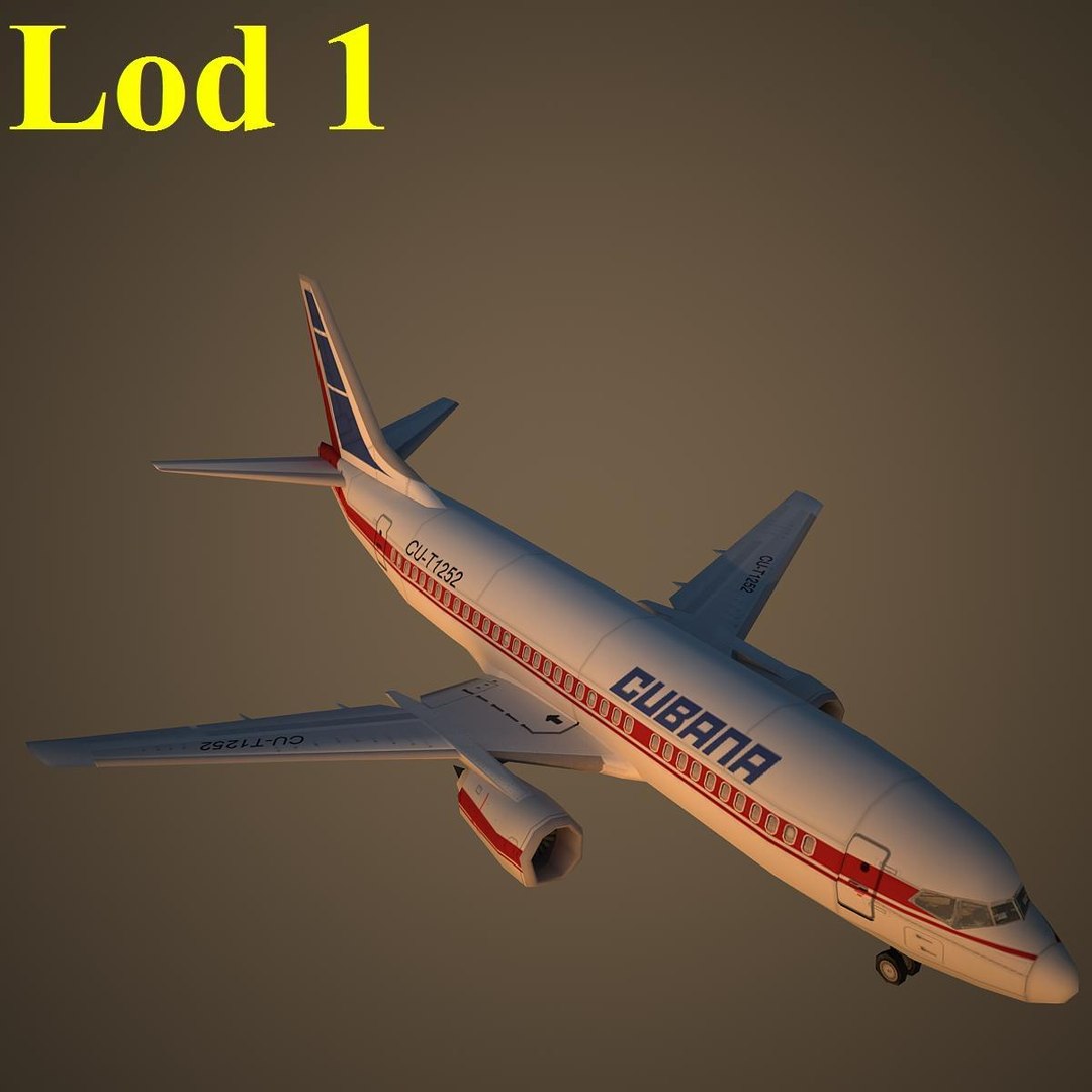 Boeing Cub 3d Max