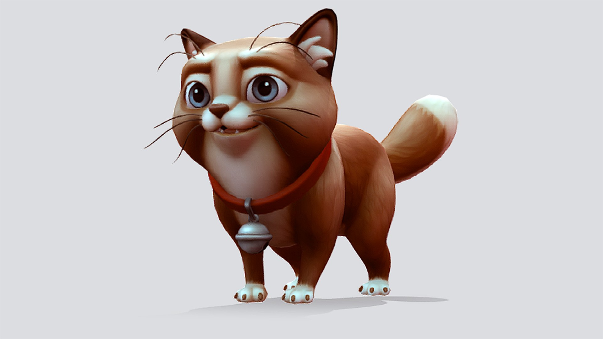 Animated Cat 3D model - TurboSquid 2144903