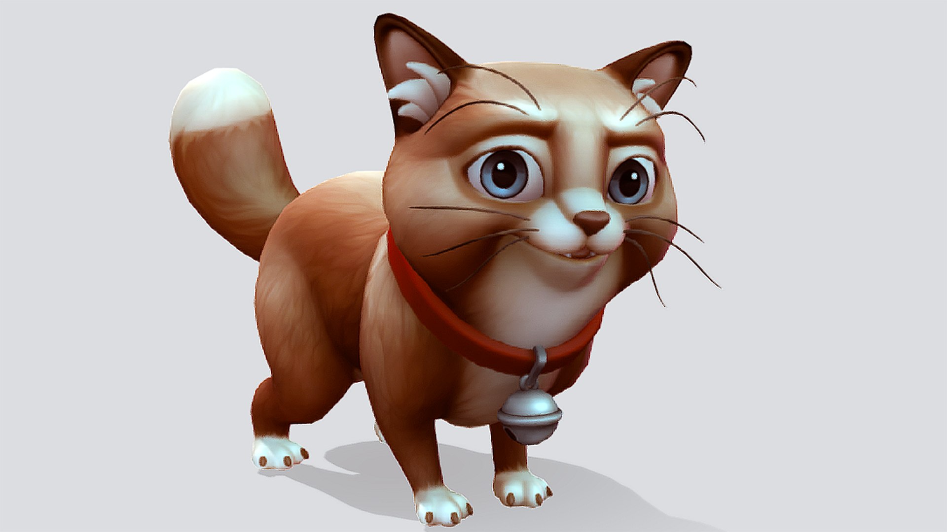 Animated Cat 3D model - TurboSquid 2144903