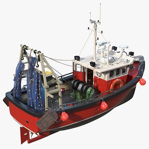 Free 3D Fish-Boat Models