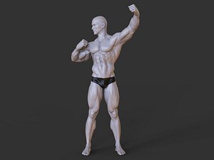 Bodybuilder Pose-04