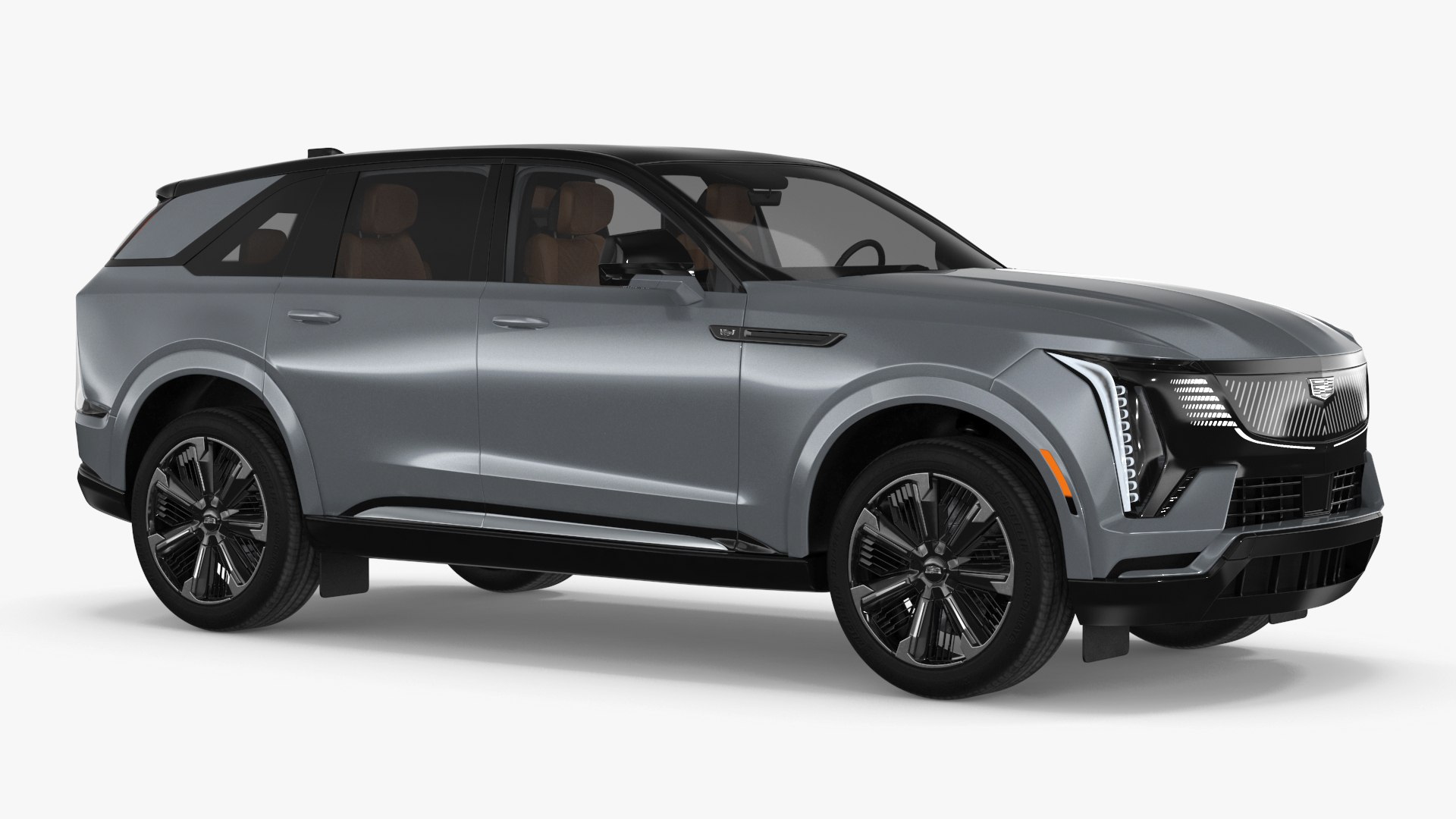All Electric Cadillac Escalade 2025 IQ Flare Metallic 3D model preview