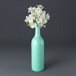 bouquet freesia flowers 3d max