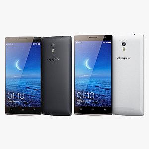 Oppo Find 7 And 7a White & Black