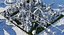futuristic city 3D model