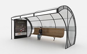 3D bus station