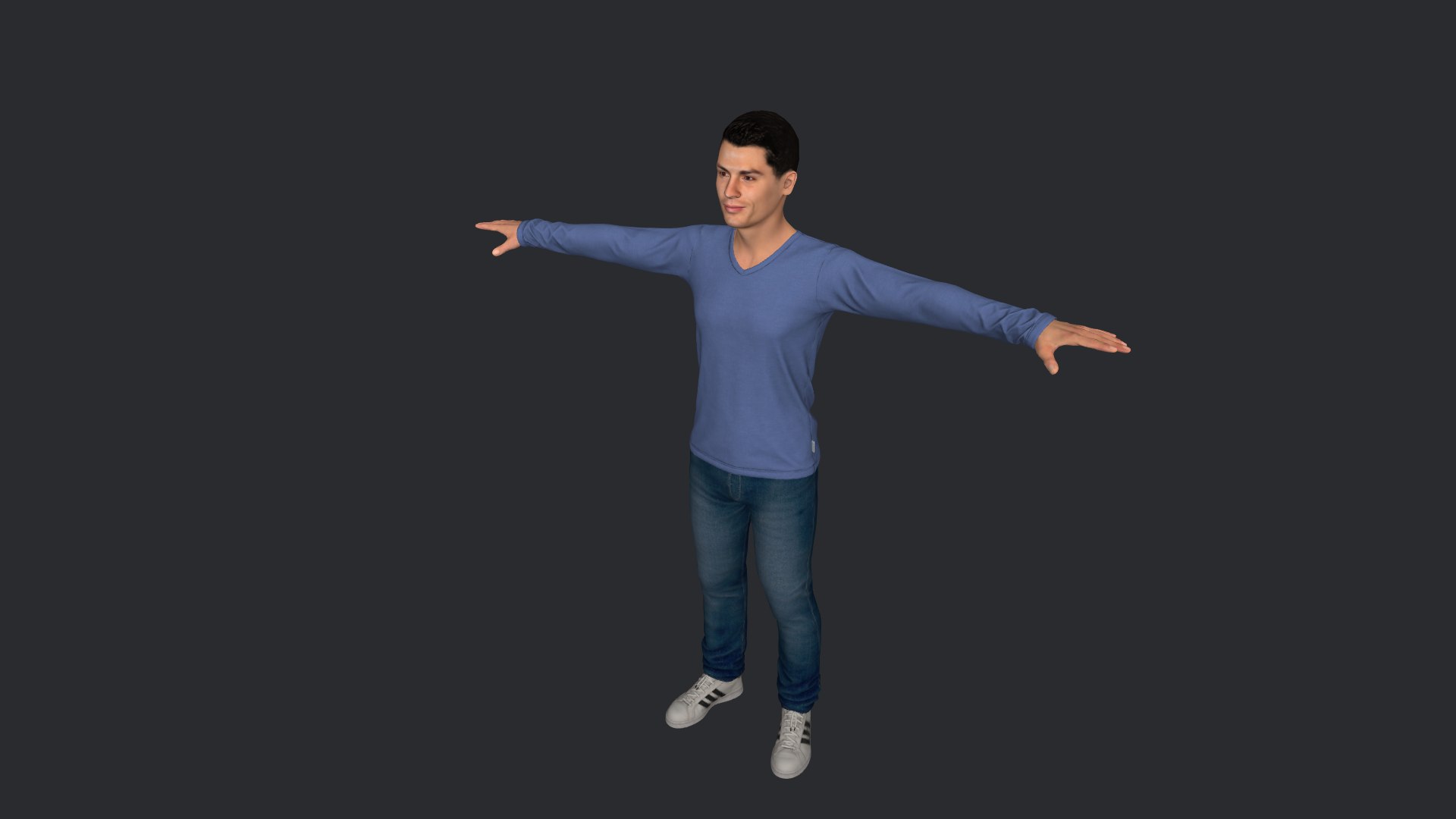 3D Cristiano Ronaldo Hyper Realistic Full Body Fully Rigged 3D ...