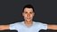 Cristiano Ronaldo Personaggio 3D iper realistico con corpo completamente truccato