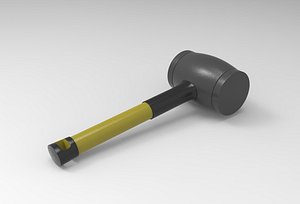 Huppo Rubber Mallet 3D