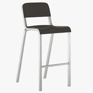 3d barstool emeco