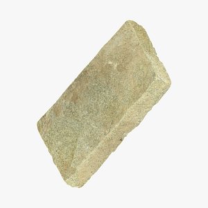 Rectangular Stone Tile Raw Scanned