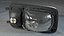 Rectangular Halogen H4 Truck Headlight Set