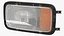 Rectangular Halogen H4 Truck Headlight Set