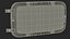 Rectangular Halogen H4 Truck Headlight Set