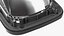 Rectangular Halogen H4 Truck Headlight Set