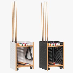 Jack Game Room cue rack Diagonal Outdoor model