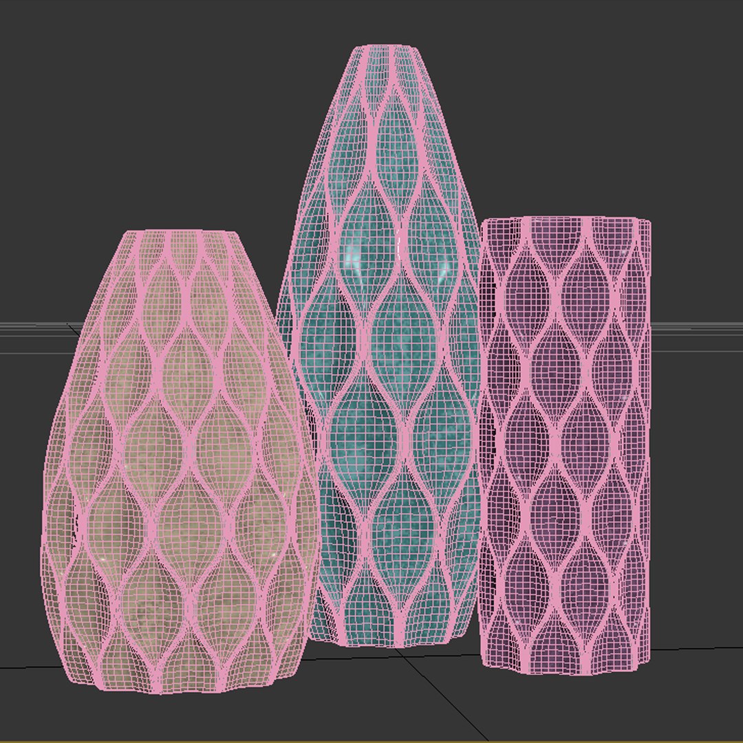 3D Decorative Vase - TurboSquid 1496778