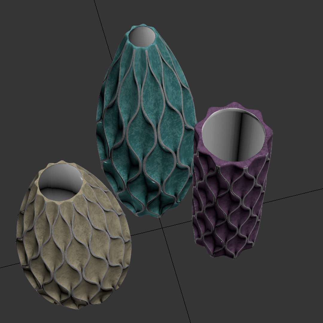 3D Decorative Vase - TurboSquid 1496778