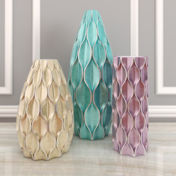 3D decorative vase - TurboSquid 1496778