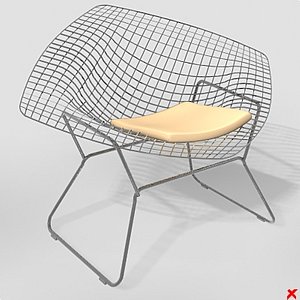 armchair chair 3d model