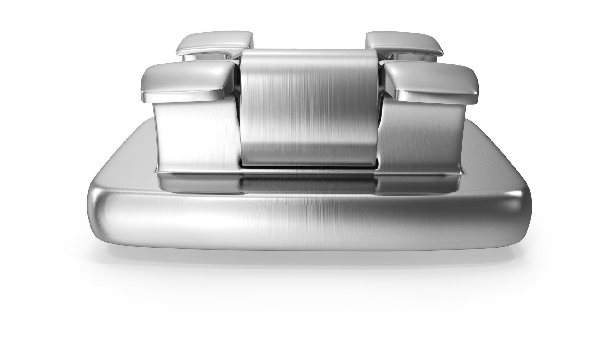 Self Ligating Dental Braces Bracket V01 model TurboSquid 2049727