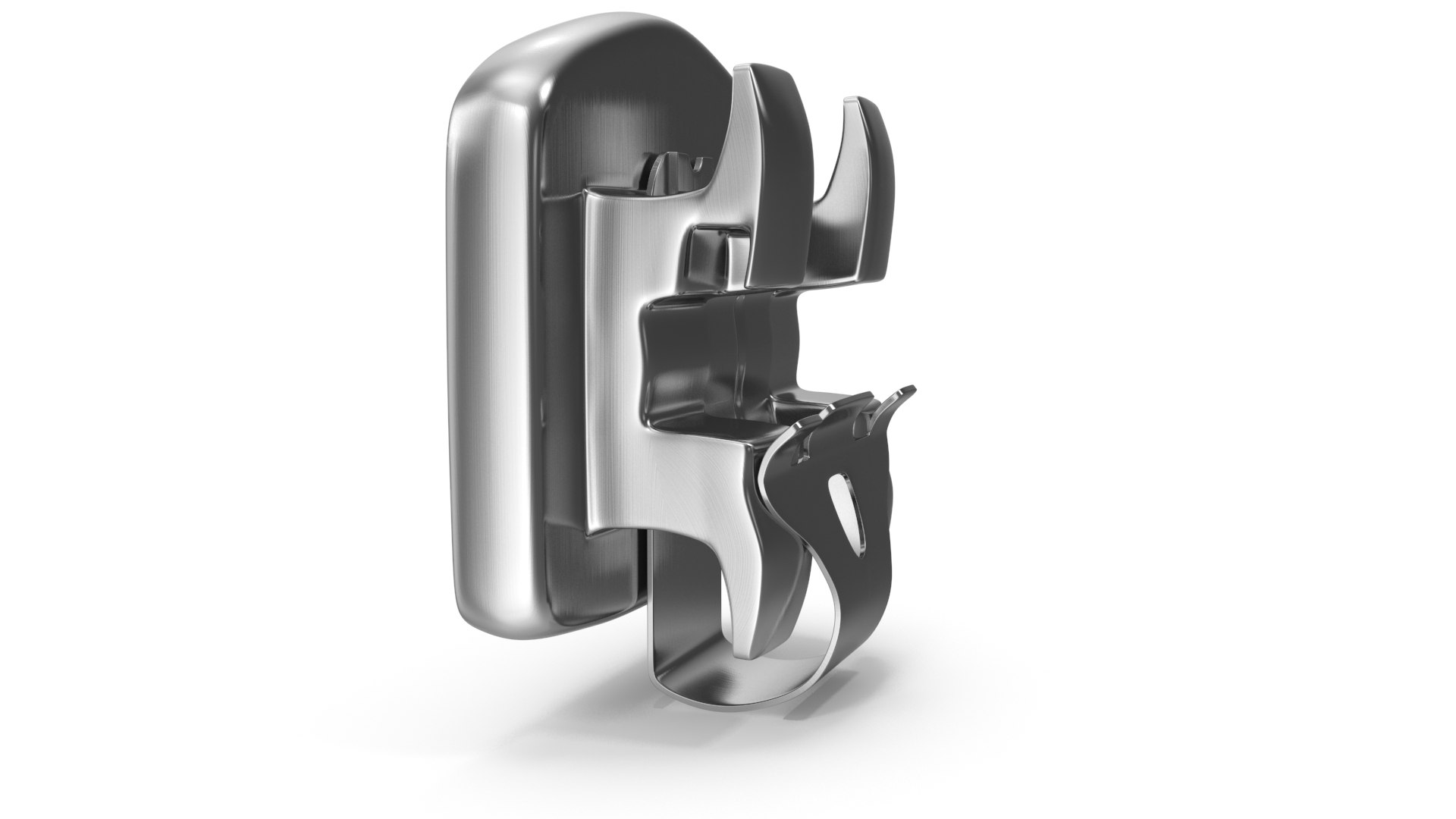 Self Ligating Dental Braces Bracket V01 model TurboSquid 2049727